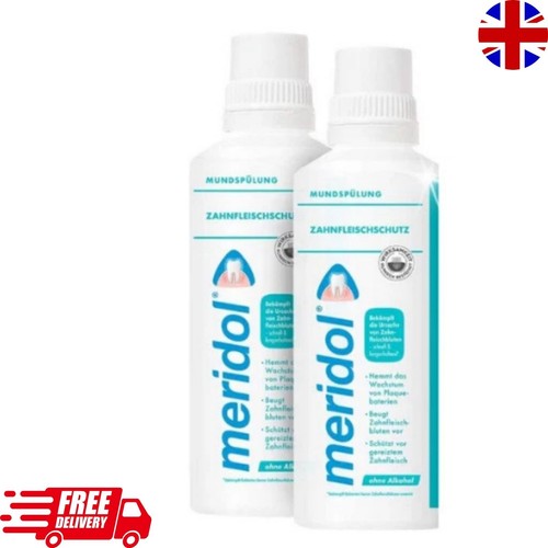 Meridol mundspülung 400ml - 2x,