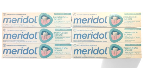 Meridol zahnpasta - 6x,