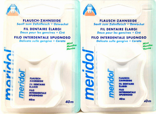 Meridol flausch zahnzeide - 2x,