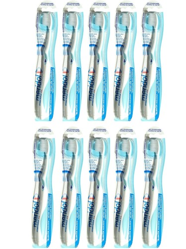 10x meridol zahnbürste sanft - zahnbürste,