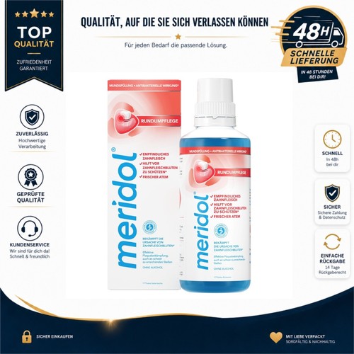 Meridol zahnfleischschutz - meridol, +