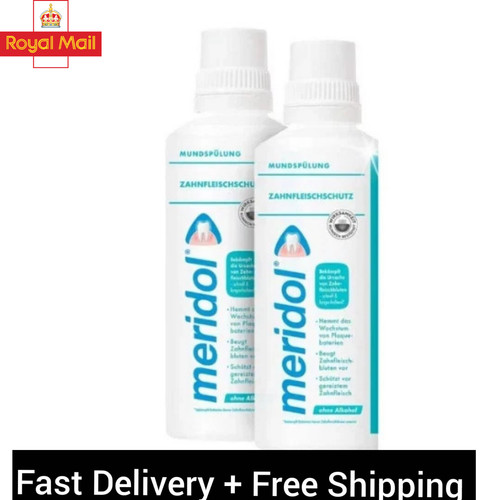Meridol mundspülung 400ml - 2x,
