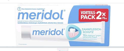 2x2 also meridol zahnpasta - 2x2,